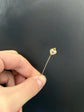 SAPPHIRE BURNING HEART STICK PIN