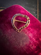 GEORGIAN GARNET WITCHES HEART BROOCH