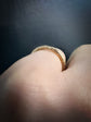 GEORGIAN OUROBOROS SNAKE 15CT GOLD SPLIT RING
