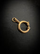 ANTIQUE 18CT GOLD BOLT RING CLASP