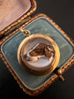 VICTORIAN ESSEX CRYSTAL DOG PENDANT