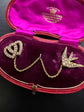 VICTORIAN HEART & SWALLOW BROOCH