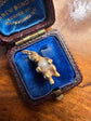 VICTORIAN 15CT GOLD BEAR PENDANT