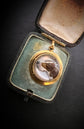 VICTORIAN ESSEX CRYSTAL DOG PENDANT