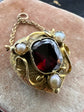 EARLY VICTORIAN 15CT HEART PENDANT