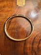 VICTORIAN DIAMOND & BLACK ENAMEL BANGLE