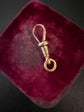 VICTORIAN 9CT GOLD DOGCLIP
