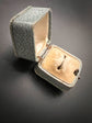FRENCH VELVET & SILK RING BOX