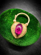 VICTORIAN HIGH CARAT HEART PADLOCK