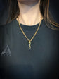 VICTORIAN GILT METAL SNAKE BAIL
