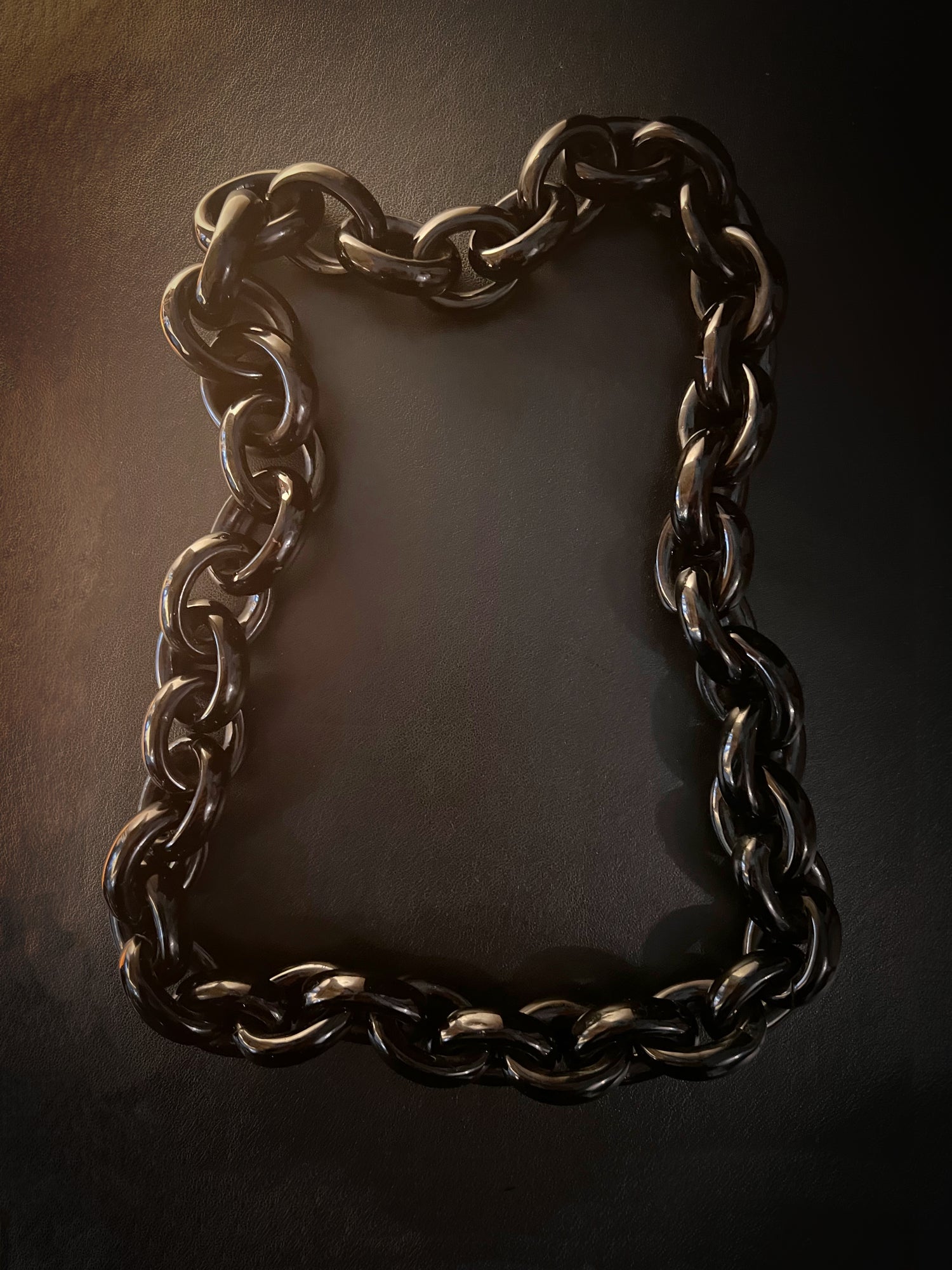 Jet Chain Famous CHUNKY VICTORIAN WHITBY JET CHAIN – The Old Cut