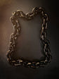 CHUNKY VICTORIAN WHITBY JET CHAIN