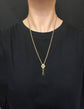 VICTORIAN 15CT GOLD SLIDER CHAIN