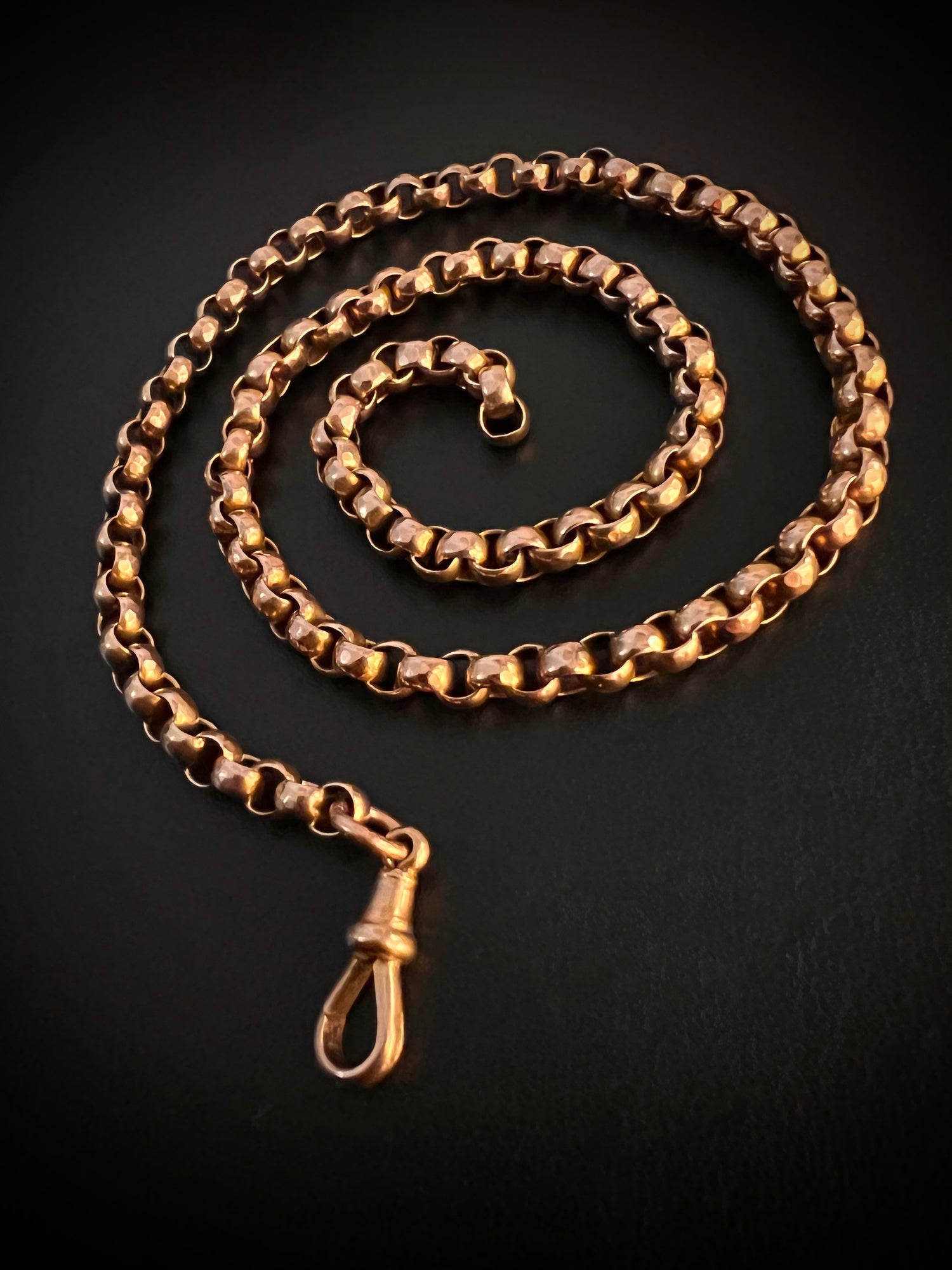 9ct gold 2025 belcher chain