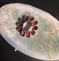 GEORGIAN GARNET LOCKET