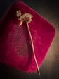 VICTORIAN 15CT GOLD BUNNY STICKPIN