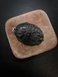 GEORGIAN CARVED NUT EGG PENDANT