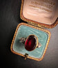 VICTORIAN GARNET & DIAMOND RING