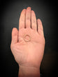 GEORGIAN OUROBOROS SNAKE 15CT GOLD SPLIT RING