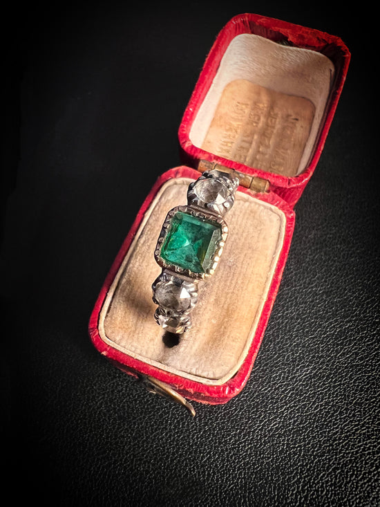 GEORGE lll TOURMALINE & PASTE RING