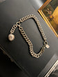 VICTORIAN SILVER WALNUT CHAIN