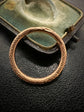 GEORGIAN OUROBOROS SNAKE 15CT GOLD SPLIT RING