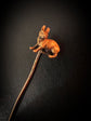 VICTORIAN 15CT GOLD BUNNY STICKPIN