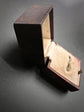 ENGLISH VELVET & SILK RING BOX