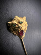 19TH CENTURY TIGER STICKPIN
