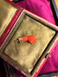 ANTIQUE CORAL HAND PENDANT