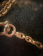 ANTIQUE 15CT GOLD & SAPPHIRE CHAIN