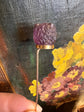 VICTORIAN CARVED AMETHYST LION STICKPIN