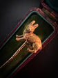 VICTORIAN 15CT GOLD BUNNY STICKPIN