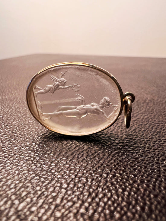 VICTORIAN’TASSIE’ PENDANT VENUS & CUPID