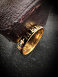 DIAMOND, PEARL & ENAMEL MOURNING RING