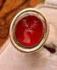 GEORGIAN STAG FOB PENDANT
