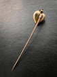SAPPHIRE BURNING HEART STICK PIN