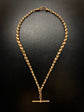 VICTORIAN TULIP LINK DOUBLE ALBERT CHAIN