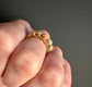 VICTORIAN PEARL & CORAL RING