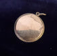ESSEX CRYSTAL DOG PENDANT