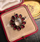 GEORGIAN GARNET LOCKET