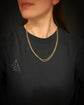 ANTIQUE 15CT GOLD & SAPPHIRE CHAIN