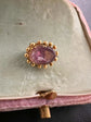 GEORGIAN ROCK CRYSTAL LACE PIN
