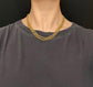 FRENCH 18CT GOLD ANTIQUE CHAIN