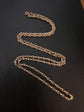 ANTIQUE 9CT GOLD FANCY LINK CHAIN