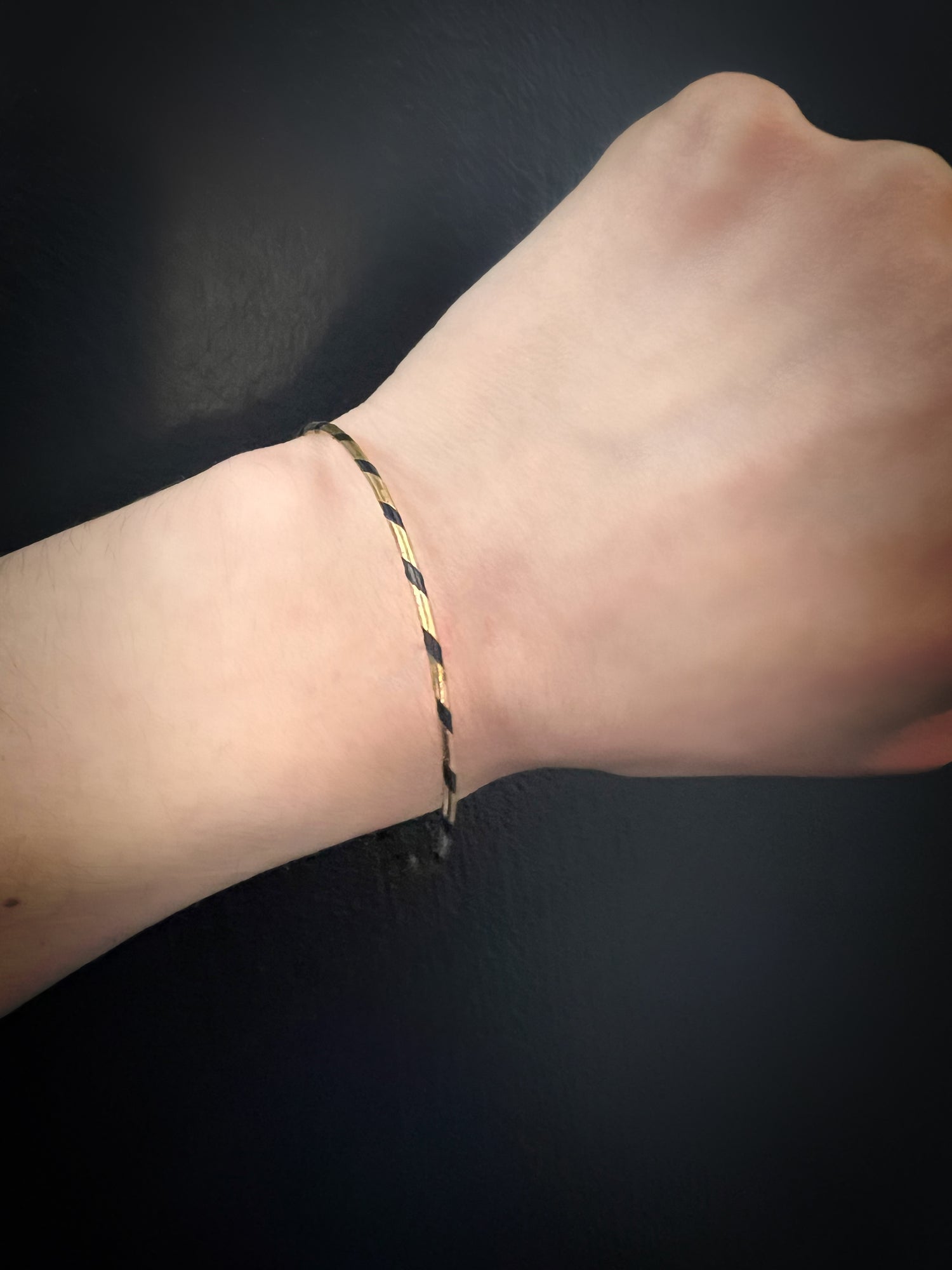 VICTORIAN ELEPHANT HAIR BANGLE The Old Cut