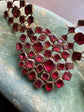 QUEEN ANNE EARLY 18TH CENTURY GARNET EARRINGS