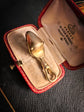 VICTORIAN GILT METAL SNAKE BAIL