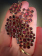 QUEEN ANNE EARLY 18TH CENTURY GARNET EARRINGS