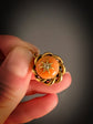 VICTORIAN CORAL & DIAMOND PENDANT